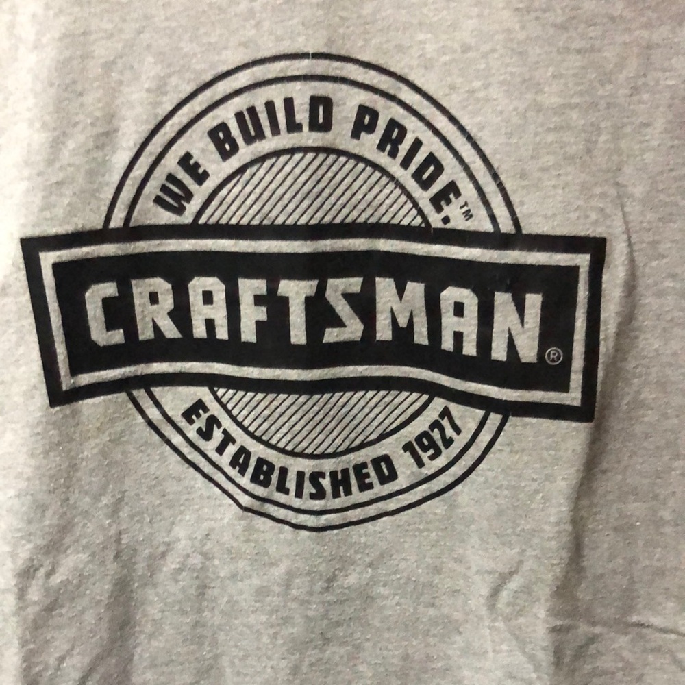 Craftsman Gray Graphic T-Shirt‎